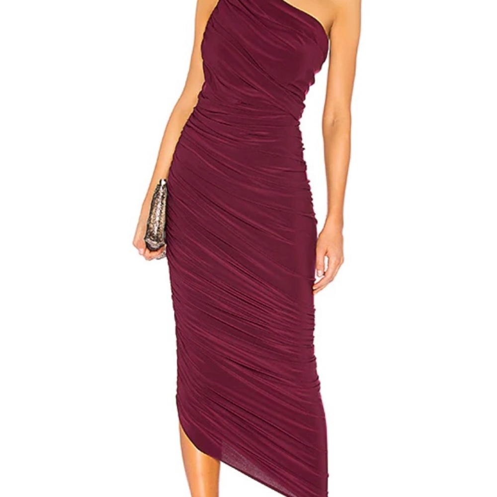 Norma Kamali dress - Plum